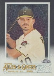 2020 Topps Allen & Ginter Chrome Base Set Bryan Reynolds #186 card