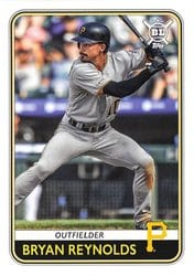 2020 Topps Big League Base Set Bryan Reynolds #27 card