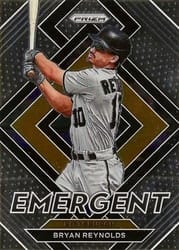 2022 Panini Prizm Emergent Bryan Reynolds #E-11 card