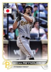 2022 Topps Japan Edition Base Set Bryan Reynolds #46 card