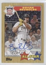 2022 Topps Update 1987 Topps Autographs Bryan Reynolds #87ASA-BRE card
