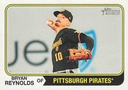 2023 Topps Heritage Base Set Bryan Reynolds #49 card