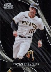 2024 Topps Chrome Black Base Set Bryan Reynolds #13 card