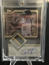 2025 Topps Update Autograph Patch Bryan Reynolds #TFAP2-BR card