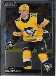 2020-21 O-Pee-Chee Platinum Base Set Bryan Rust #72 card