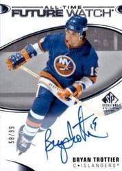 2020-21 SP Signature Edition Legends Base Set Bryan Trottier #405 card