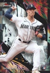 2024 Finest Base Set Bryan Woo #171 card