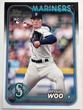 2024 Topps Japan Edition Base Set Bryan Woo #55 card