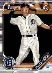 2019 Bowman Draft Base Set Bryant Packard #BD-123 card