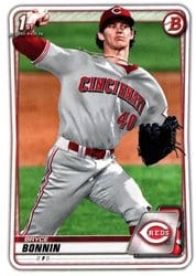 2020 Bowman Draft Base Set Bryce Bonnin #BD-74 card