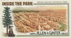 2022 Topps Allen & Ginter Mini Inside the Park Bryce Canyon National Park #ITP-22 card