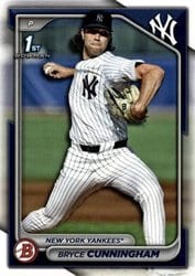 2024 Bowman Draft Base Set Bryce Cunningham #BD-97 card