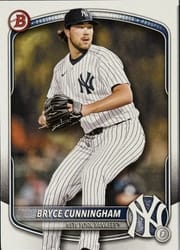 2025 Bowman Draft Base Set Bryce Cunningham #BD-155 card