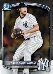 2025 Bowman Draft Chrome Bryce Cunningham #BDC-155 card