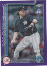 2025 Topps Pro Debut Chrome Bryce Cunningham #PDC-148 card