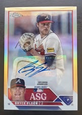 2023 Topps Chrome Update 2023 All-Star Game Autograph Bryce Elder #ASGA-BE card