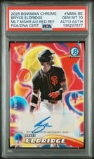 2025 Bowman Chrome Melt Mashers Autographs Bryce Eldridge #MMA-BE card