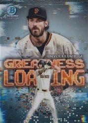 2025 Bowman Greatness Loading Bryce Eldridge #GL-25 card