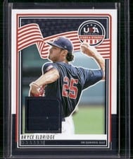 2025 Panini Stars & Stripes USA Materials Bryce Eldridge #USA-BE card
