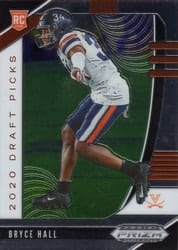 2020 Panini Prizm Draft Picks Base Set Bryce Hall #170 card