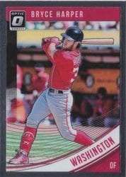 2018 Donruss Optic Base Set Bryce Harper #157 card