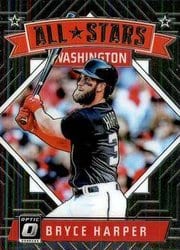 2018 Donruss Optic Base Set Bryce Harper #173 card