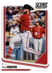 2018 Panini Chronicles Score Bryce Harper #6 card