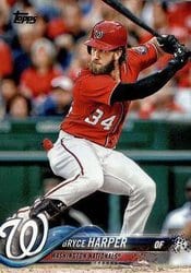 2018 Topps Base Set Bryce Harper #351 card
