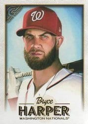 2018 Topps Gallery Base Set Bryce Harper #35 card