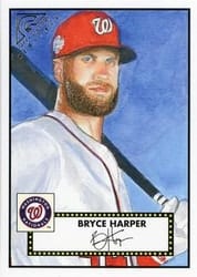 2018 Topps Gallery Heritage Bryce Harper #H-19 card