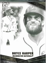 2018 Topps Gallery Masterpiece Bryce Harper #M-5 card