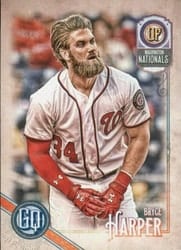2018 Topps Gypsy Queen Base Set Bryce Harper #50b card