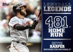 2018 Topps Longball Legends Bryce Harper #LL-27 card