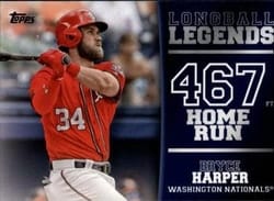 2018 Topps Longball Legends Bryce Harper #LL-48 card