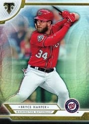 2018 Topps Triple Threads Base Set Bryce Harper #1 card