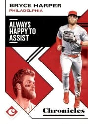 2019 Panini Chronicles Base Set Bryce Harper #5 card