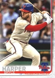 2019 Topps Base Set Bryce Harper #400 card