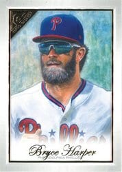 2019 Topps Gallery Base Set Bryce Harper #30 card