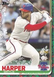2019 Topps Holiday Base Set Bryce Harper #HW192 card