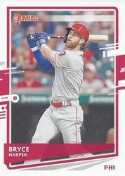 2020 Donruss Base Set Bryce Harper #193 card