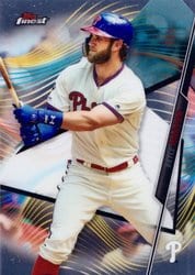 2020 Finest Base Set Bryce Harper #3 card