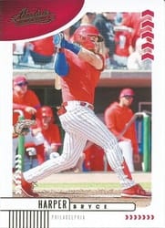 2020 Panini Absolute Base Set Bryce Harper #1 card