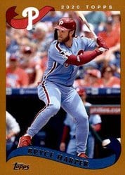 2020 Topps Archives Base Set Bryce Harper #236 card