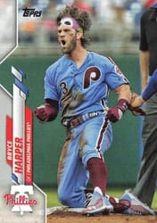 2020 Topps Base Set Bryce Harper #250 card