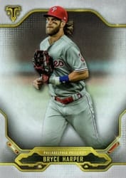 2020 Topps Triple Threads Base Set Bryce Harper #70 card