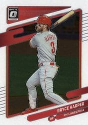 2021 Donruss Optic Base Set Bryce Harper #176 card
