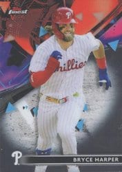 2021 Finest Base Set Bryce Harper #100 card