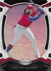 2021 Panini Chronicles Certified Bryce Harper #14 card