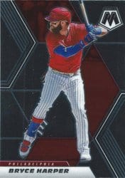 2021 Panini Mosaic Base Set Bryce Harper #75 card