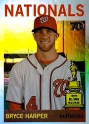 2021 Topps All-Star Rookie Cup Base Set Bryce Harper #65 card